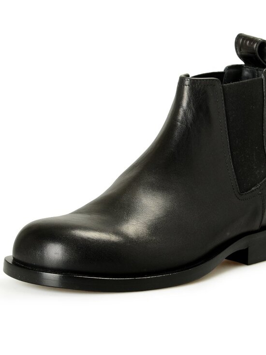 Versace Men\'s Black Leather Chelsea Boots Shoes US 13 IT 46 main image 8